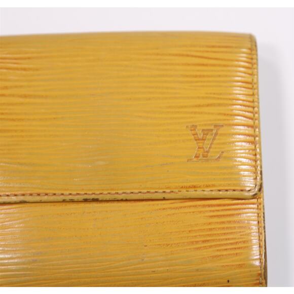 Louis Vuitton Yellow Epi Leather Wallet Vintage - Picture 3 of 9